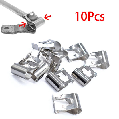 10Pcs Wiper Arm Linkage Motor Rods Repair Clips for Car Windshield