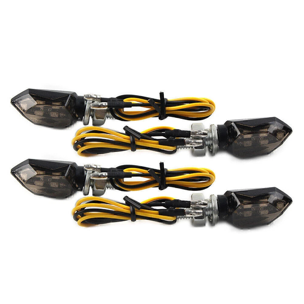 4X 12V 5-LED Turn Signal Blinker Light for Mini Motorcycle (Universal)
