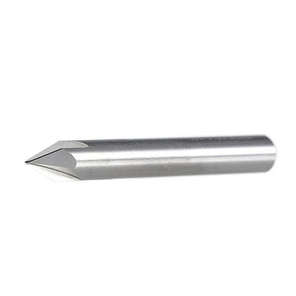 6mm 60 Degree 2 Flute Carbide Chamfer Milling Cutter for Aluminium Copper
