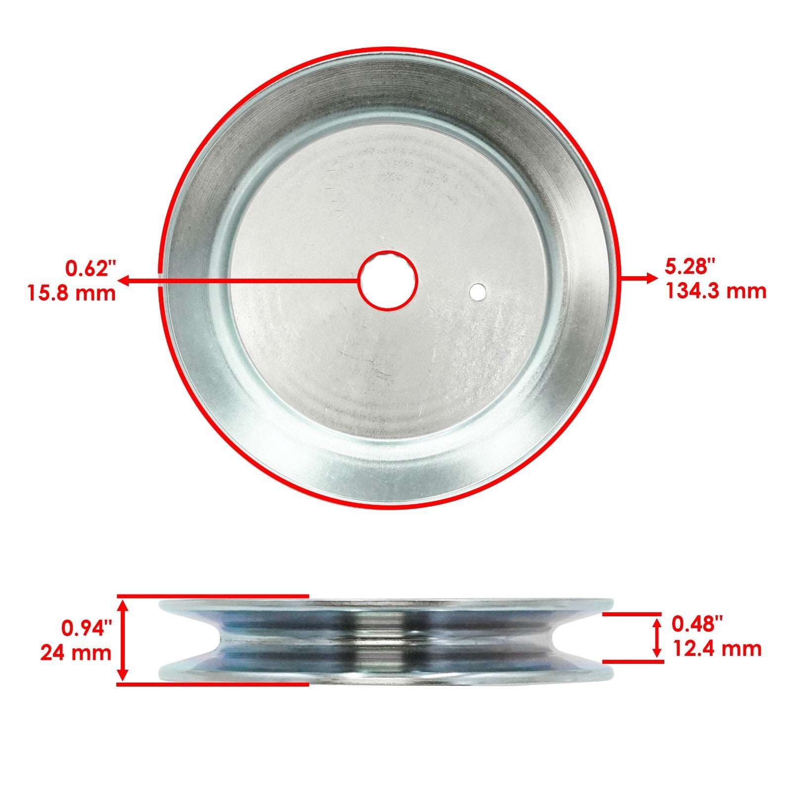 Deck Spindle Pulley Replacement for Murray 40 in (1997–2015)