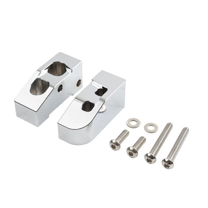 1" 2" Side Stand Lift Block Kickstand Plate for Harley Electra Glide Road King