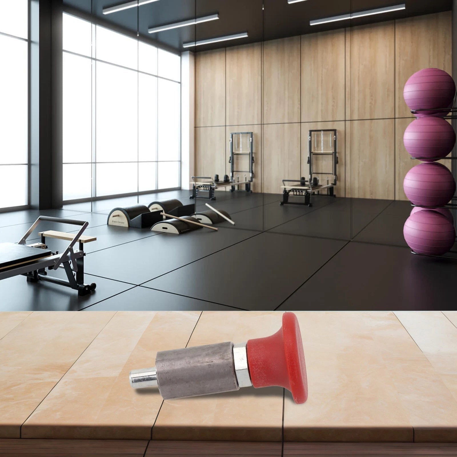 Spring Loaded Steel Pin for Gym Accessories