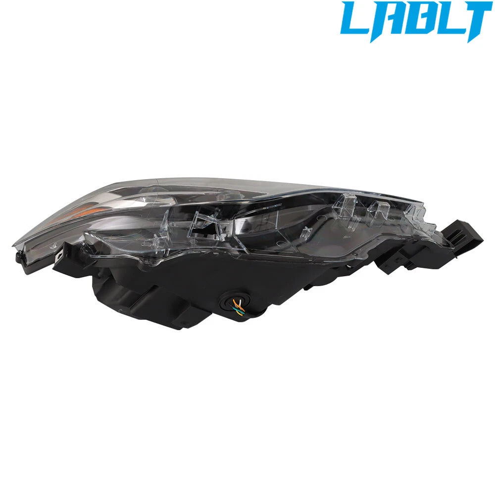 Right Side Headlight Headlamp for Toyota Corolla (2017–2019) LABLT Black