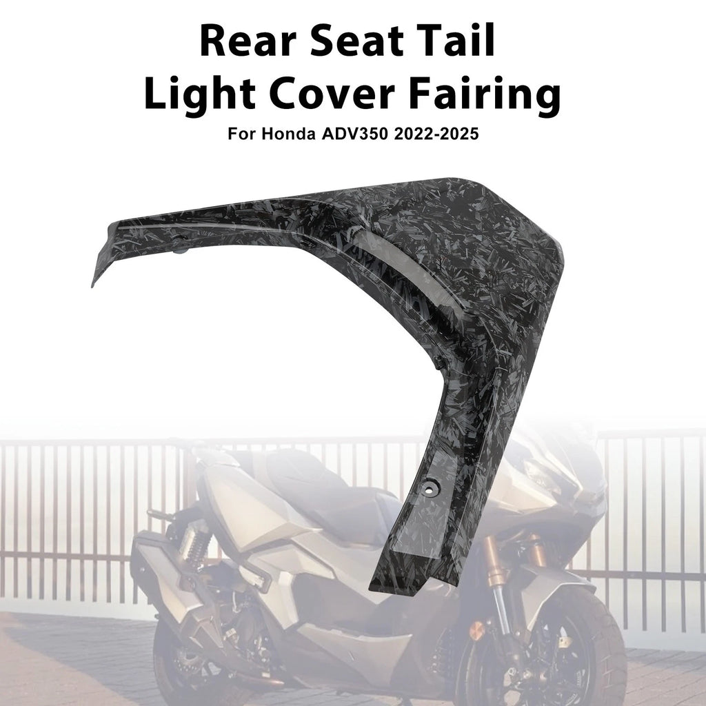 Rear Seat Tail Light Cover Fairing for Honda ADV 350 (2022–2025) Carbon