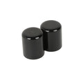 4X Black Docking Hardware Point Covers for Harley Touring Softail Dyna
