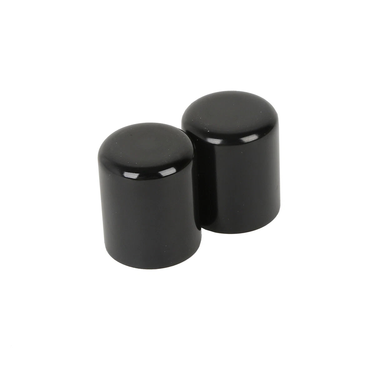 4X Black Docking Hardware Point Covers for Harley Touring Softail Dyna