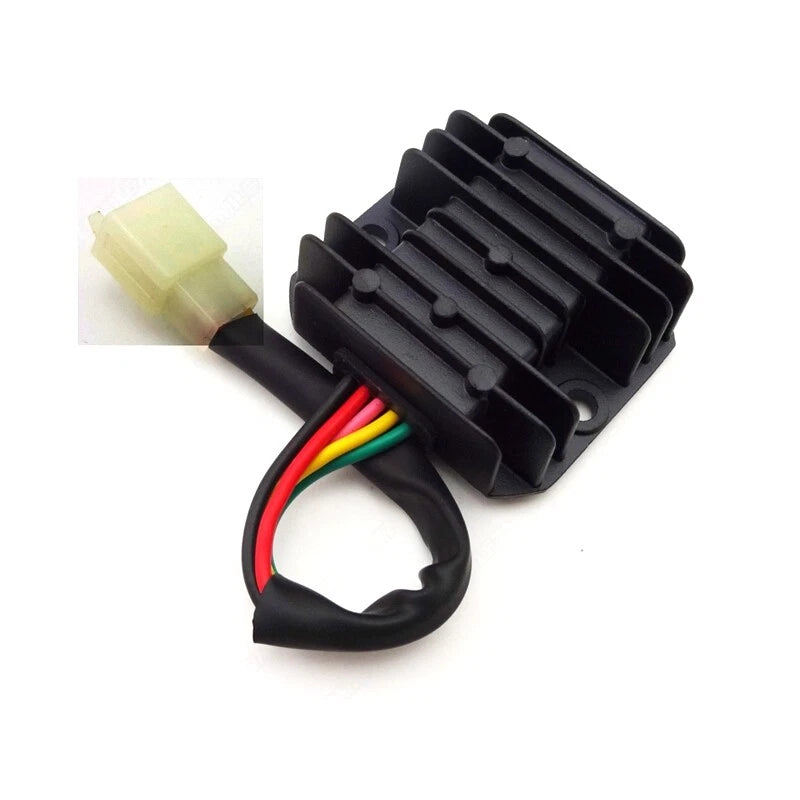 5 Wire Pins Voltage Regulator Rectifier for GY6 50cc-150cc (2000-2023)