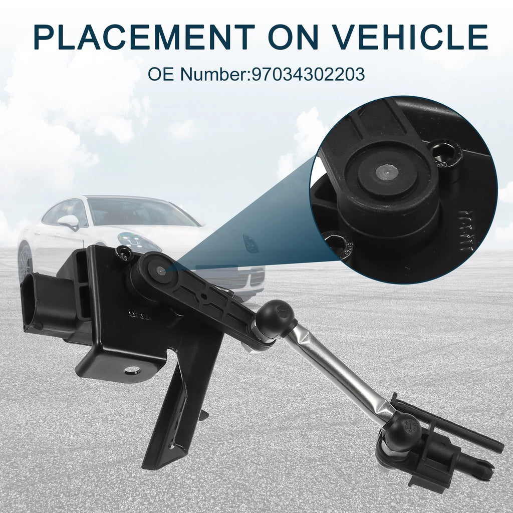 Front Right Ride Height Level Sensor for Porsche Panamera (2010–2016) No. 97034302203