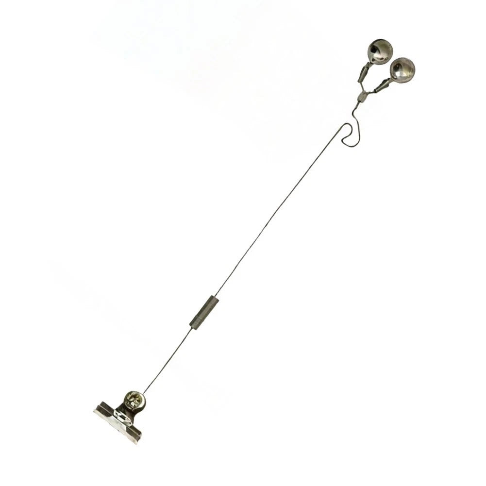 Double Ringer Alarm Spring Release System for Windy Conditions