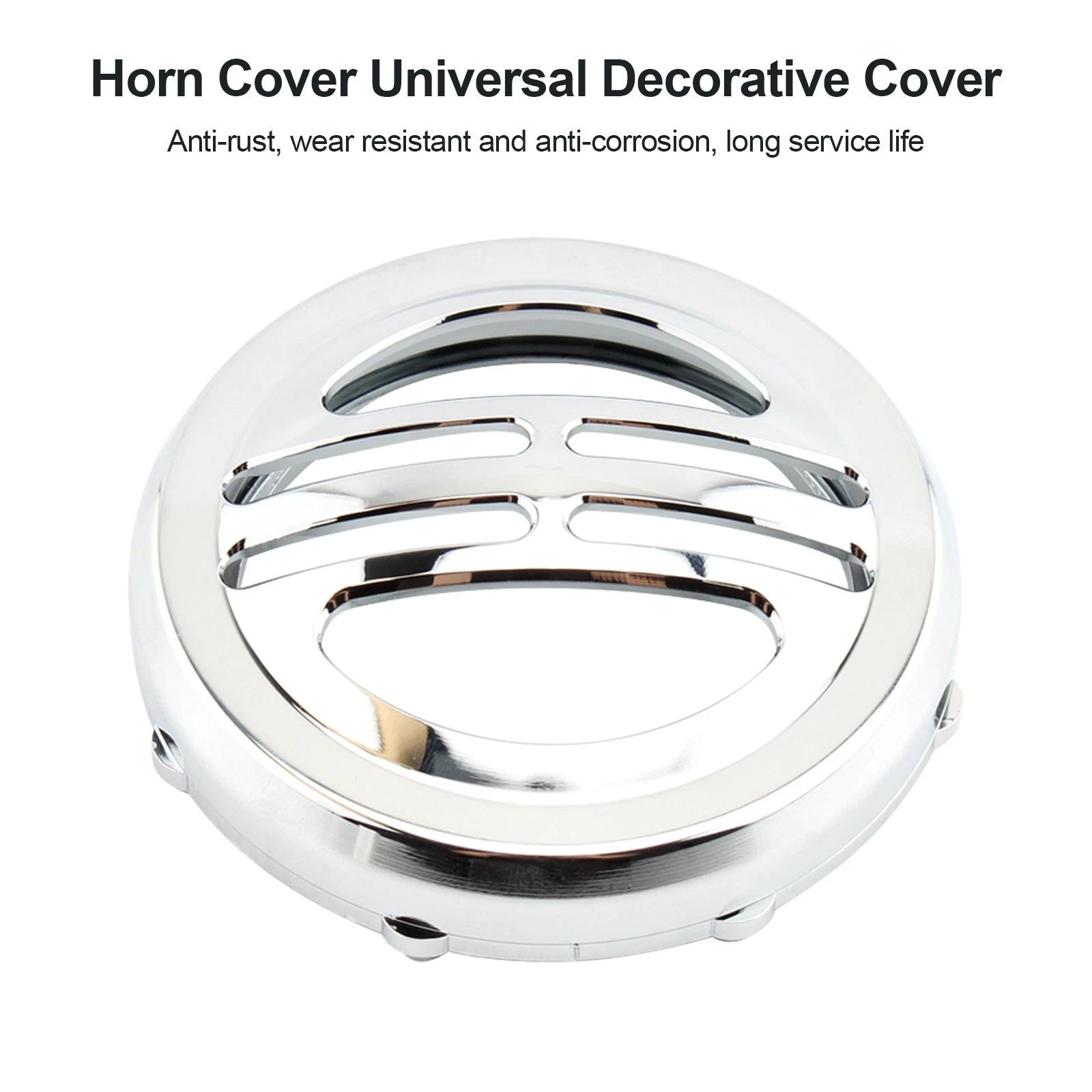 Horn Cover for Triumph Bobber T120 T100 Street Twin (Universal, Chrome)