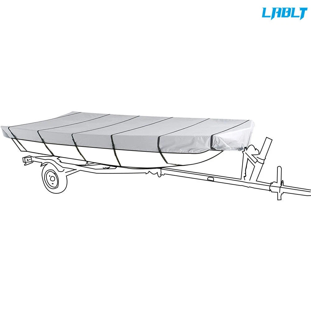 Jon Boat Cover 210D Waterproof Trailerable (1 Piece)
