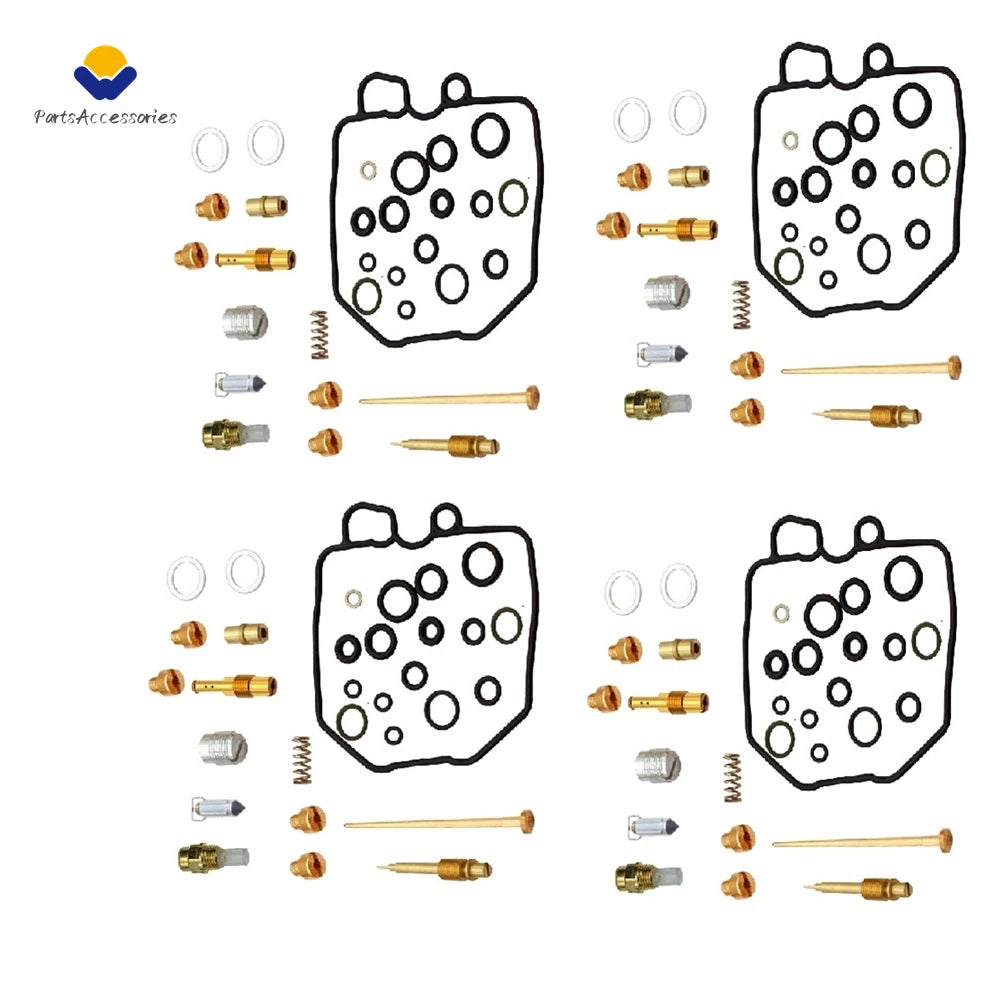 Set of 4 Carburetor Repair Rebuild Kits for Honda CB900F, CB900C, CB1000C (1980–1983)