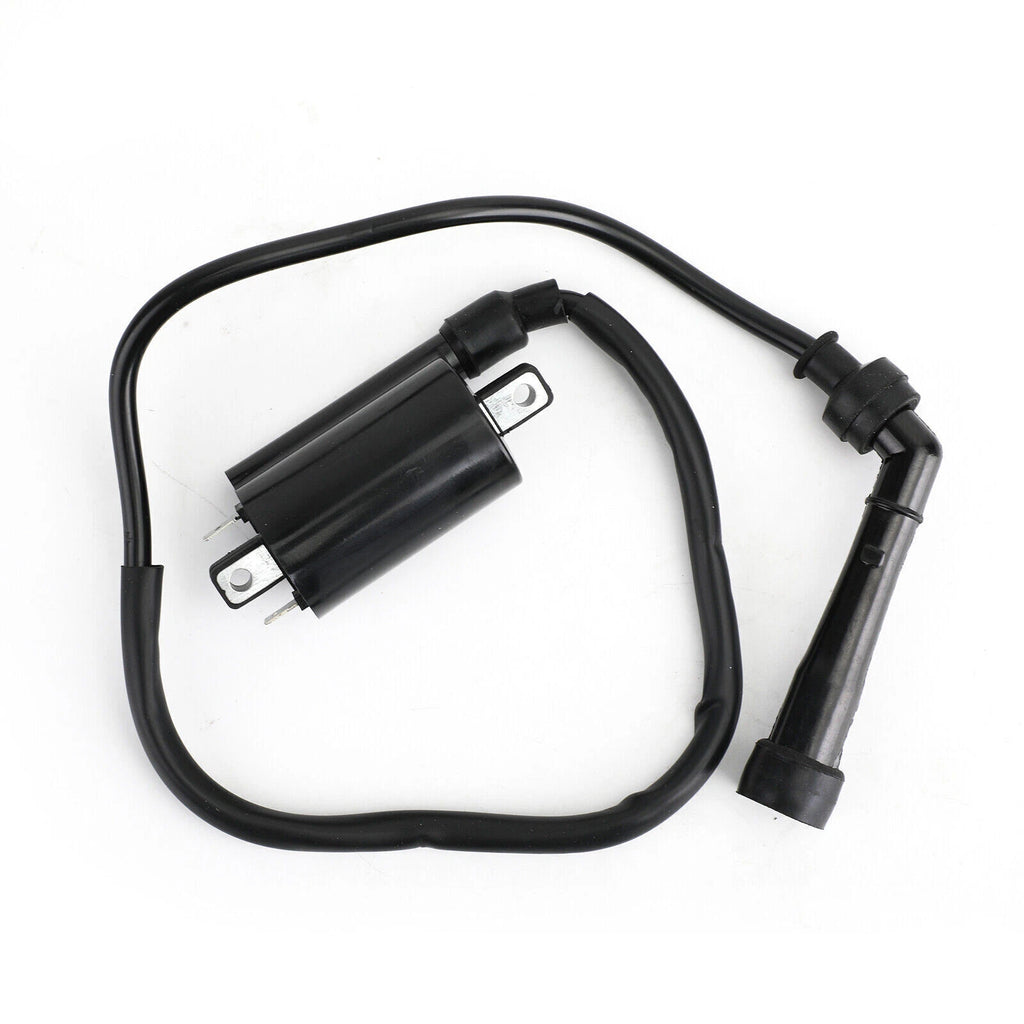 Ignition Coil with Spark Plug Cap for Kawasaki EN500C Vulcan 500 (1996–2009)