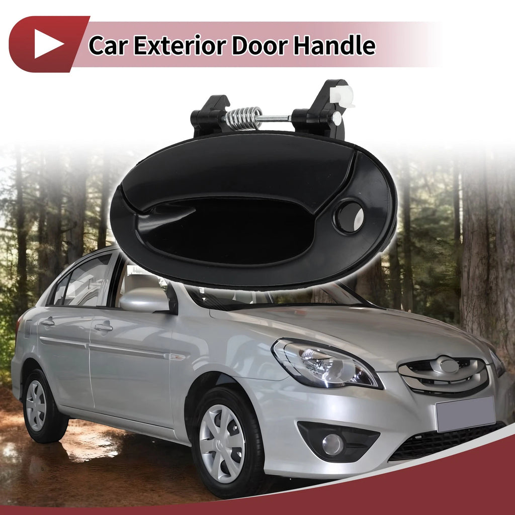 Exterior Door Handle Replacement for Hyundai Elantra Front Left Black (2011–2018)