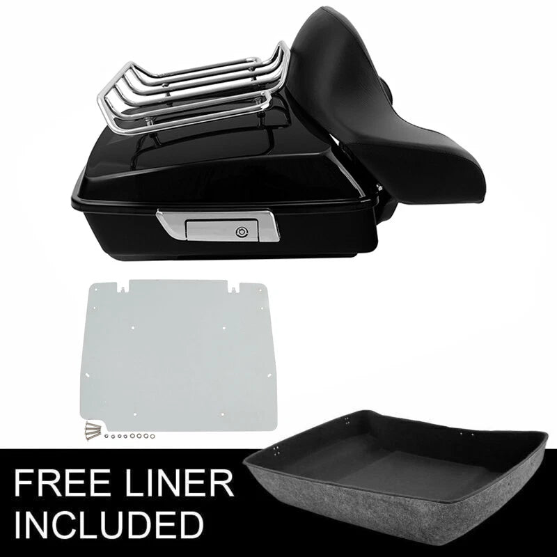 Trunk Backrest Pad Base Plate for Harley Touring Electra Glide (2014–2026)