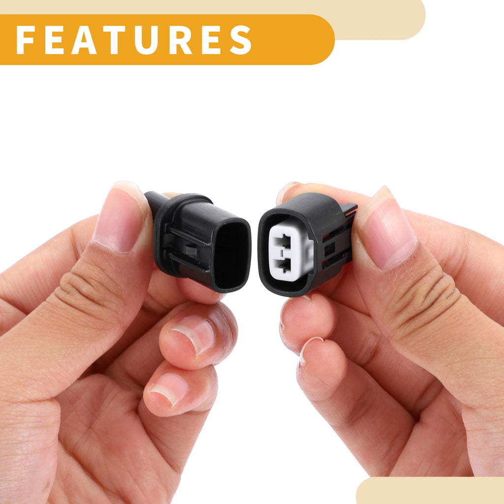 2 Pin ABS Sensor Connector Plug for Toyota