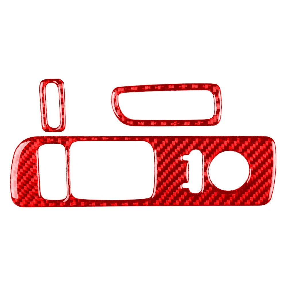 Window Control Cover Trim for Honda S2000 (2000–2009) LHD Red