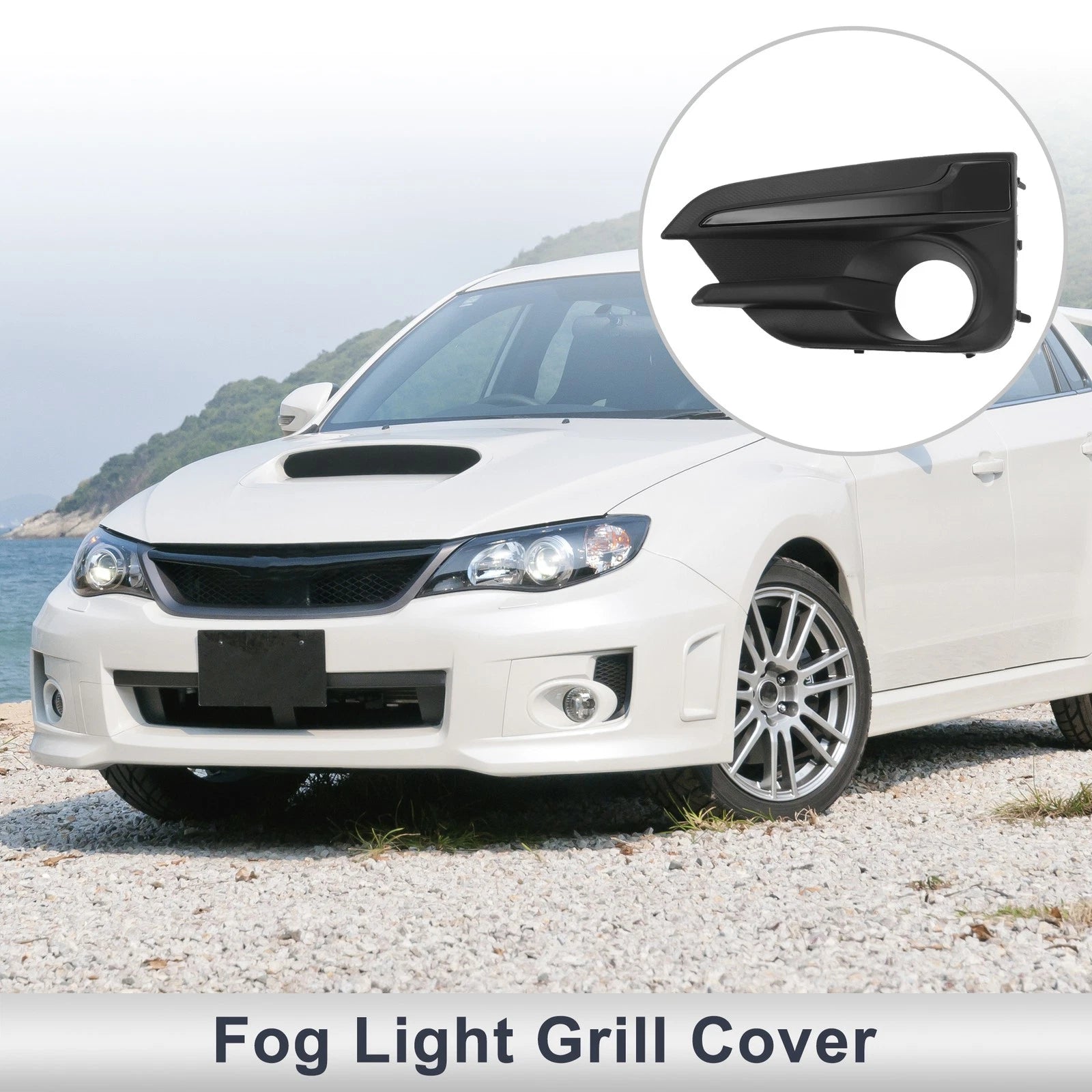 Front Left Fog Light Grill Replacement for Subaru Impreza (2017–2019)