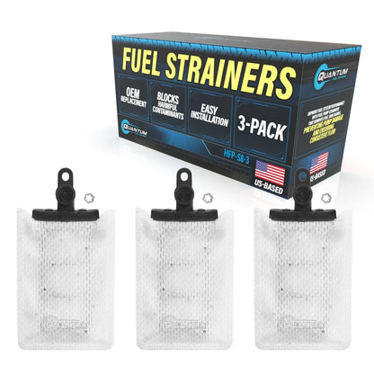 3X Fuel Pump Filter Strainers for Polaris Scrambler 1000 (2014–2020) #2205469