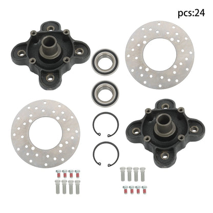 Rear Wheel Hub Brake Rotor Bearing Stud Kit for Polaris Ranger XP 900 (2013–2019)