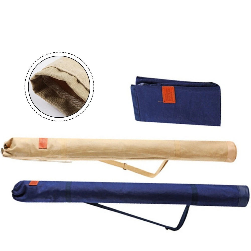 Large Capacity Folding Fishing Rod Bag with Tackle Storage