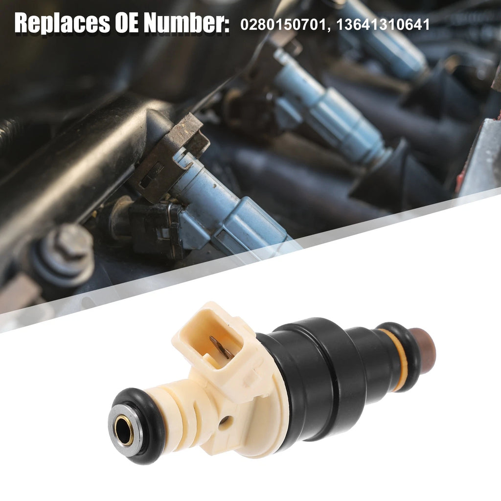 6pcs Fuel Injector Replacement for BMW E36 M3 (1992–1995) M5 E34 (1988–1989)