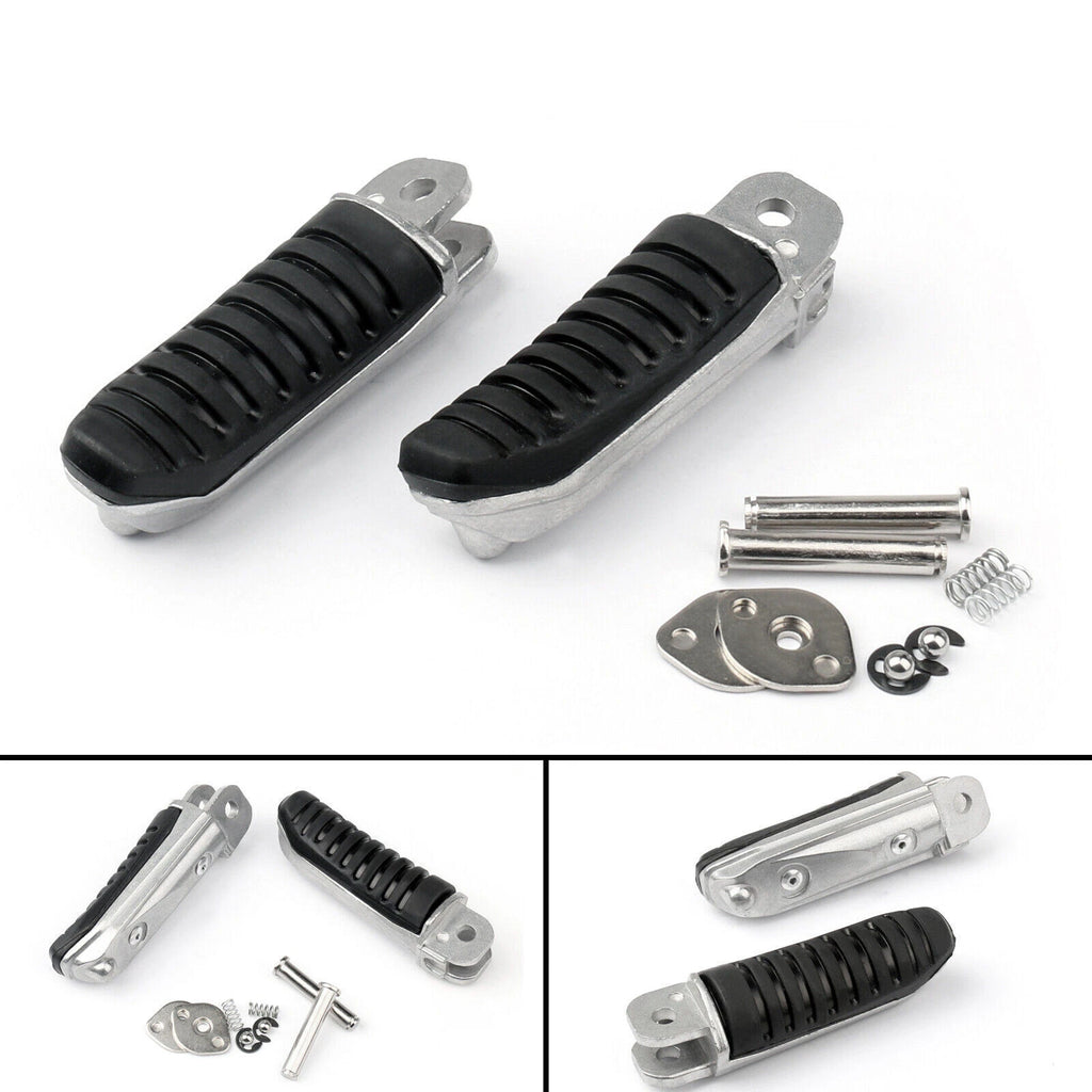 Rear Footrest Pedals for Suzuki GSXR600 GSX-R GSX750 GSX1000 (2006–2023)