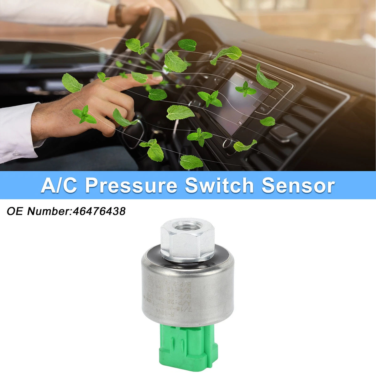 A/C Pressure Switch Sensor for Alfa Romeo (No. 46476438)