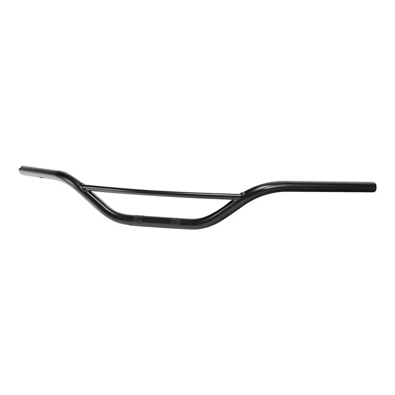 1'' Ape Hanger Handlebar for Harley Softail Fatboy (Chrome/Black)