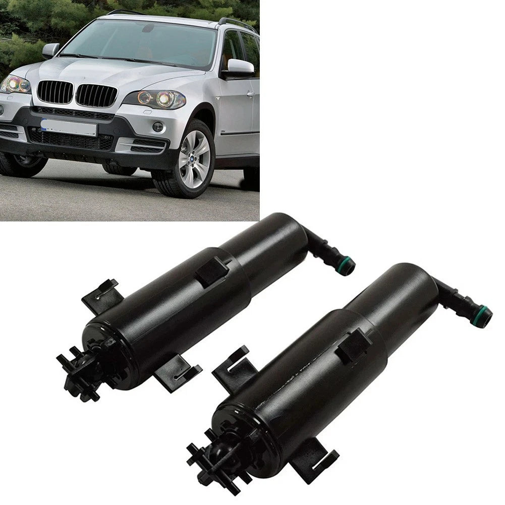 Aftermarket Pair Headlight Washer Nozzle for BMW X5 E70 2007 2013 Left Side