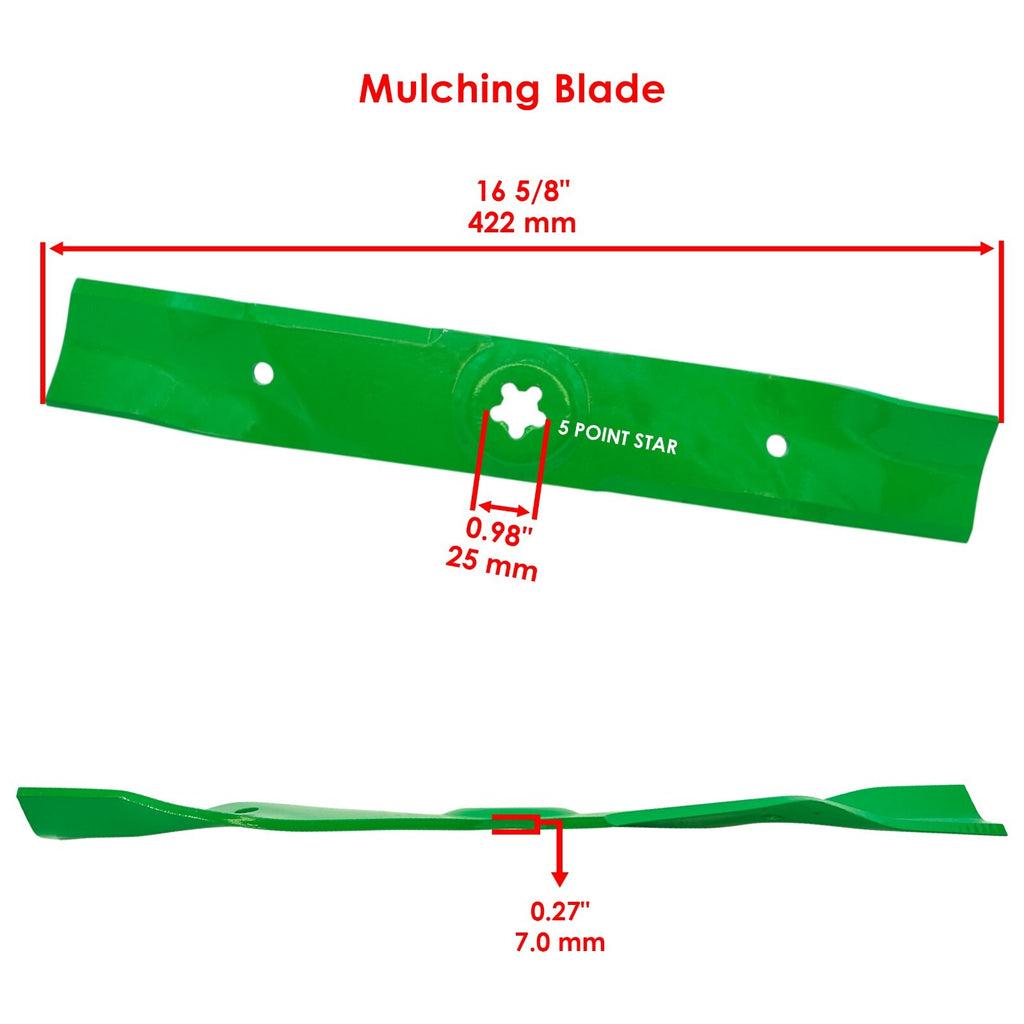 Deck Blade Replacement for Husqvarna Dixon (2000–2005)