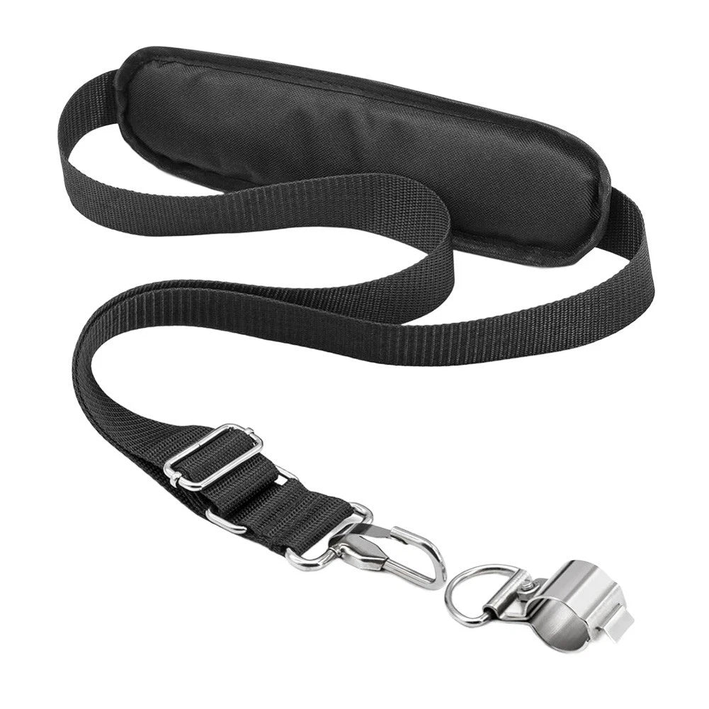 Adjustable Length Shoulder Strap for Lawn Mower and Garden Tools