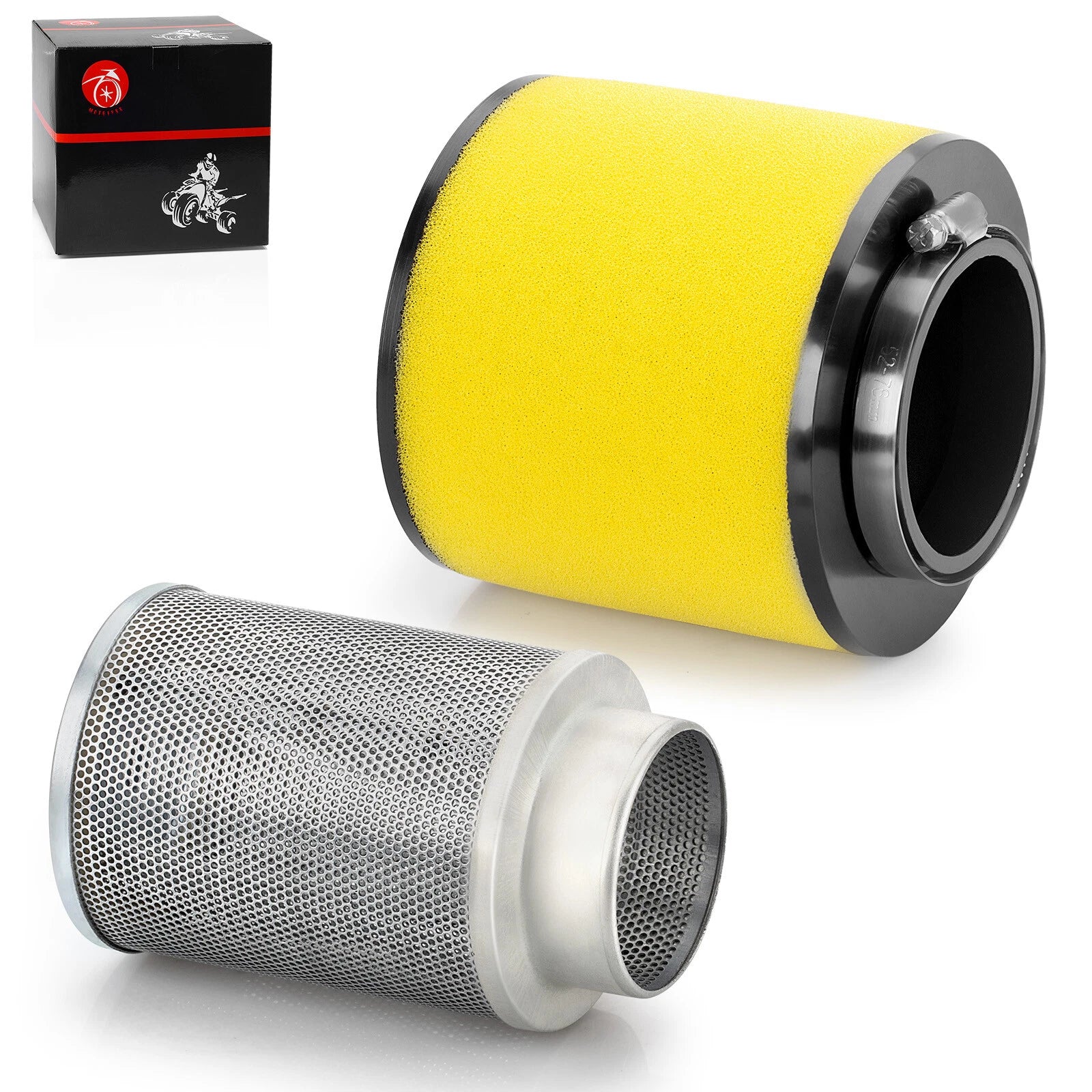 Air Filter & Cage Holder for Honda Rancher 400 TRX400FA TRX400FGA (2004–2007)