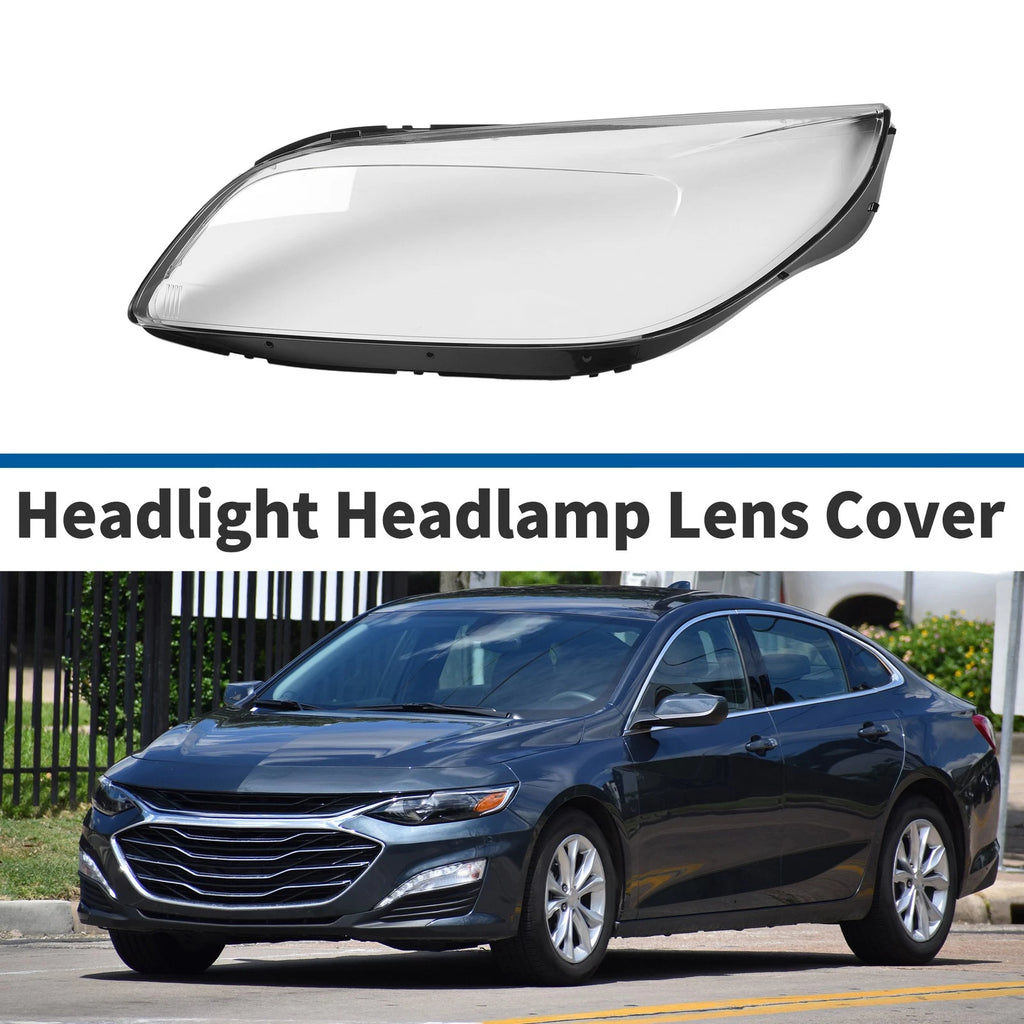 Front Left Headlight Lens Cover Replacement for Chevrolet Malibu (2013–2015)