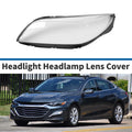 Front Left Headlight Lens Cover Replacement for Chevrolet Malibu (2013–2015)
