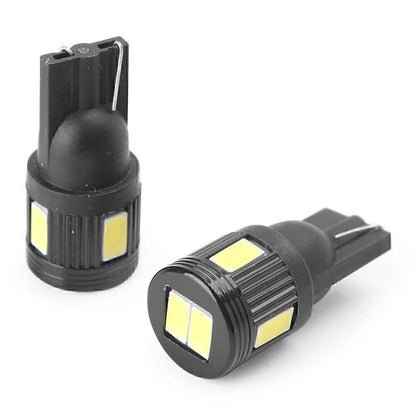 2X LED Canbus Wedge Light Bulb T10 5630 6 SMD for Car