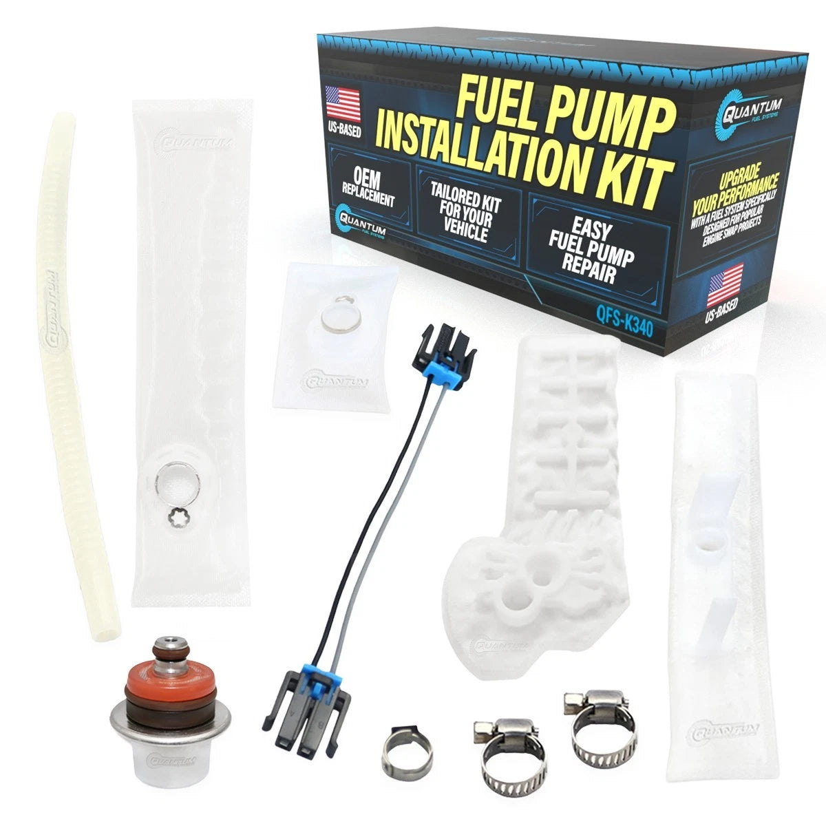 Fuel Pump Repair Kit + Regulator for Harley-Davidson (2007–2017)