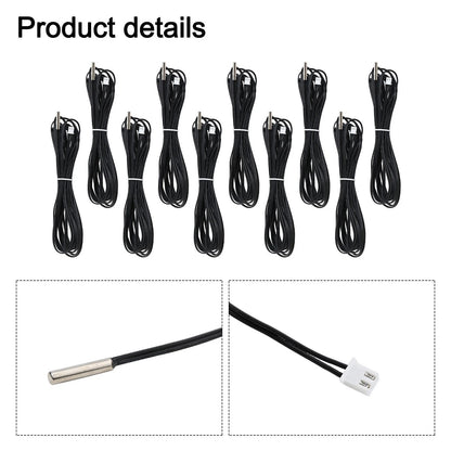 10X Thermistor Temperature Sensor for Air Conditioners (300V) Waterproof