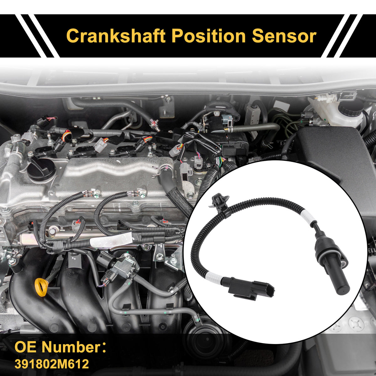 Crankshaft Position Sensor Replacement for Hyundai Accent (2020–2022)