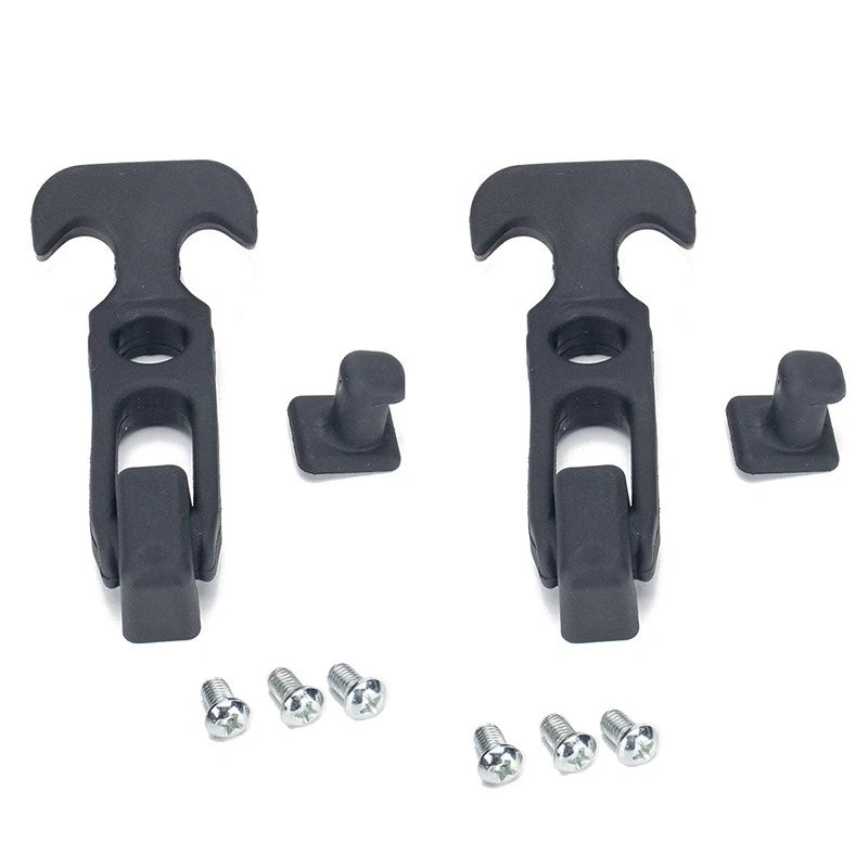 2Pack Rubber T-Handle Hasp Draw Latch Kit for RV Tool Box Cooler