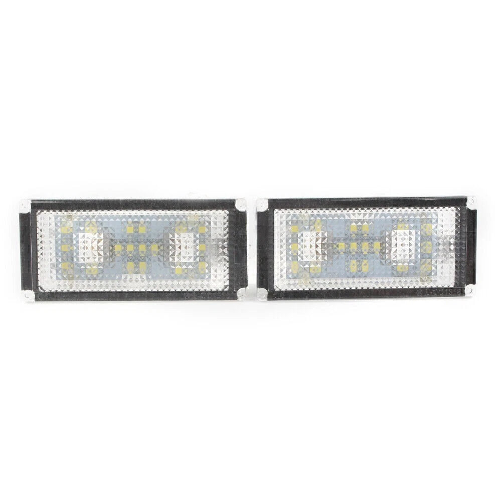 2X SMD LED License Plate Lights for BMW E66 7 Series (2002–2008)