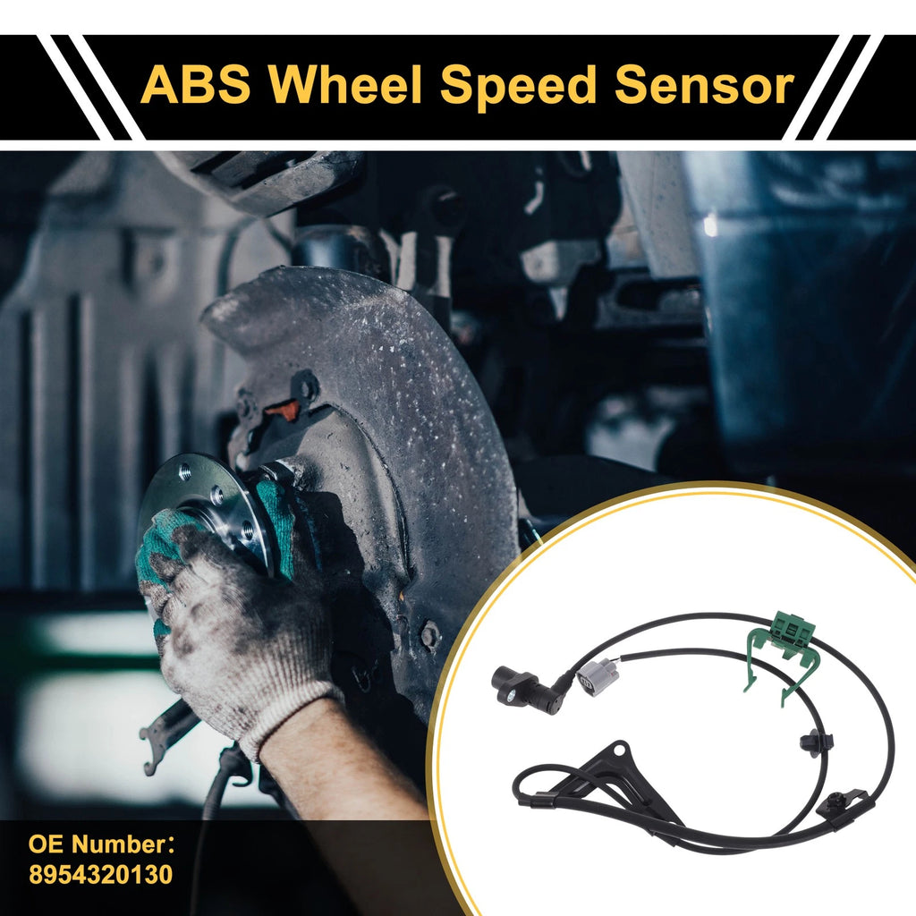 ABS Wheel Speed Sensor Front Left Replacement for Toyota Highlander (2014–2019)