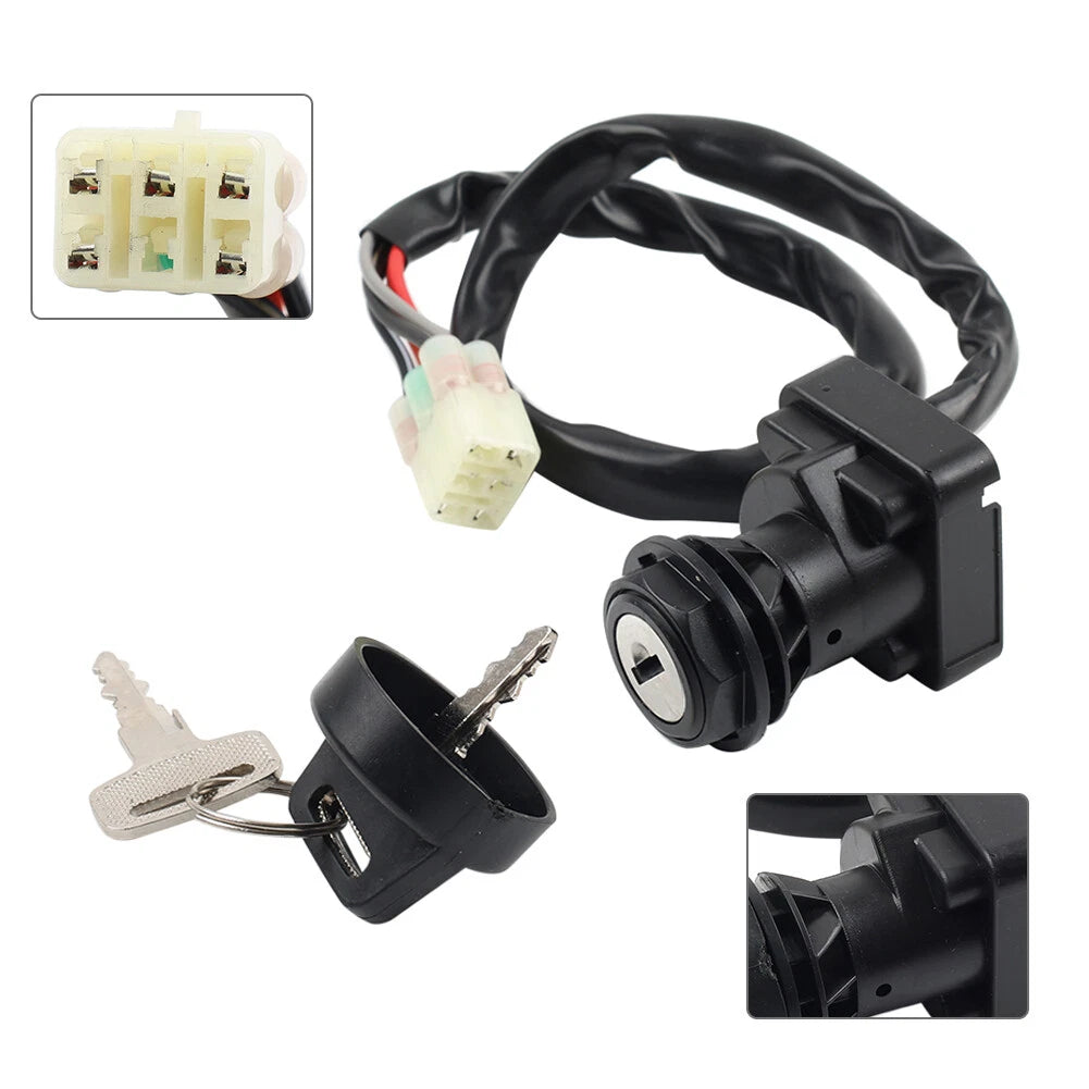 Ignition Key Switch for Suzuki LTA400 Eiger, King Quad 500, LT-A750 (2002–2024)