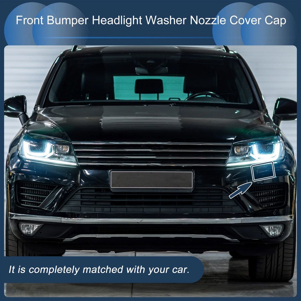 Front Left Washer Nozzle Cover Cap for Volkswagen Touareg (2007–2010)