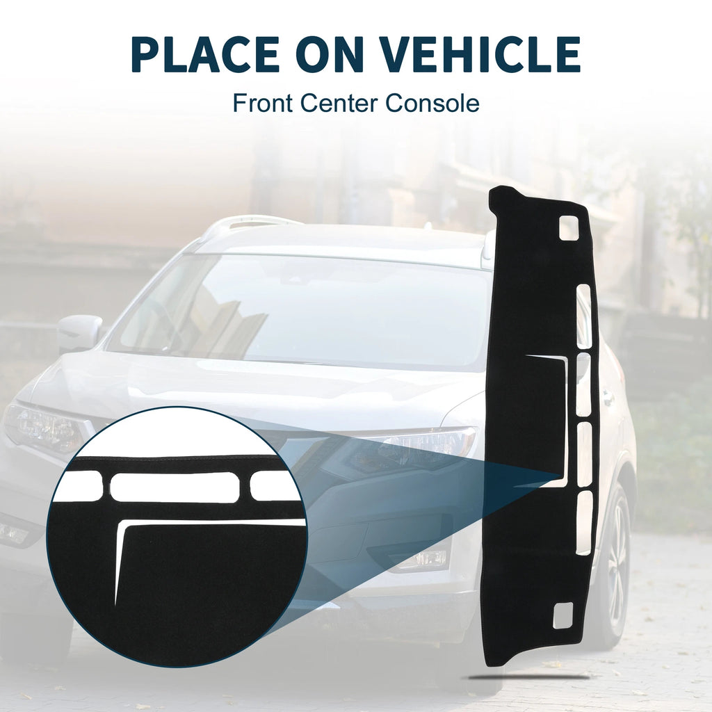 Dashboard Dash Cover Mat for Nissan NV350 Caravan E26 (2012–2024) Black