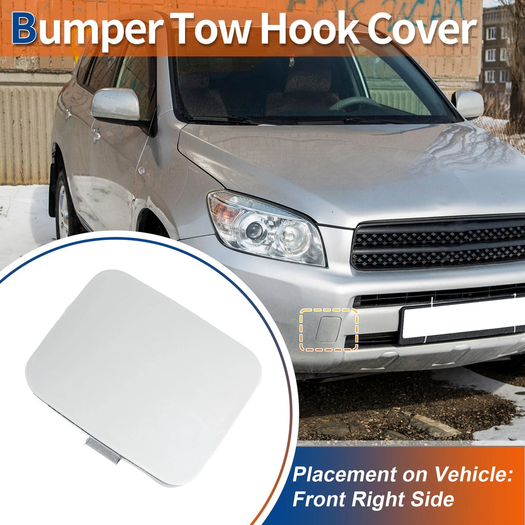 Front Tow Hook Cover Replacement for Toyota RAV4 (2009–2011)