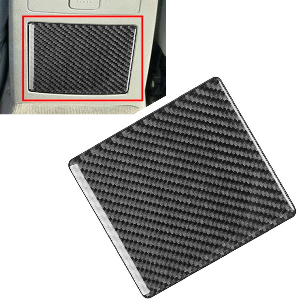 Interior Rear Console Panel Cover Trim for Volkswagen Passat B5 (2001–2005) Black