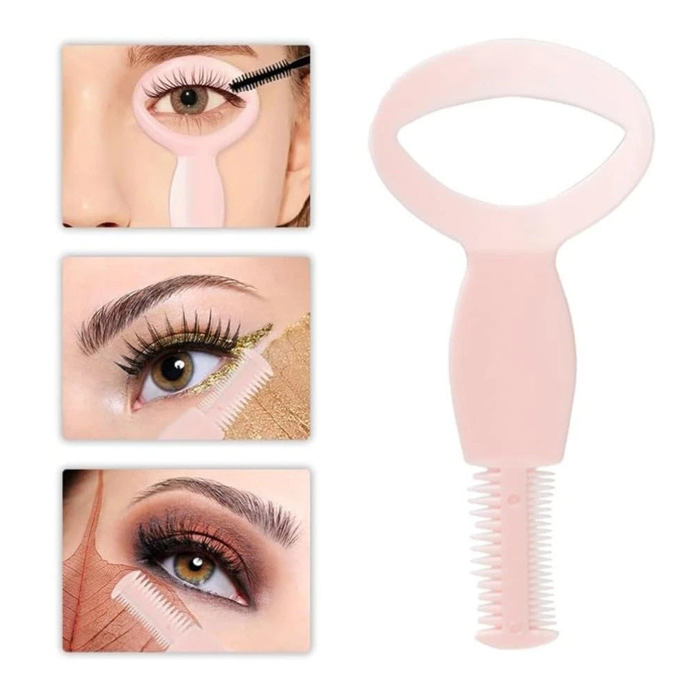 Eyeliner Template and Lash Comb for Easy Makeup Application