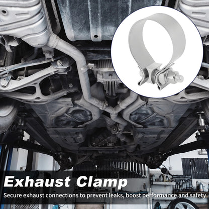 3" Exhaust Clamp for Universal Applications (T304 Stainless Steel)