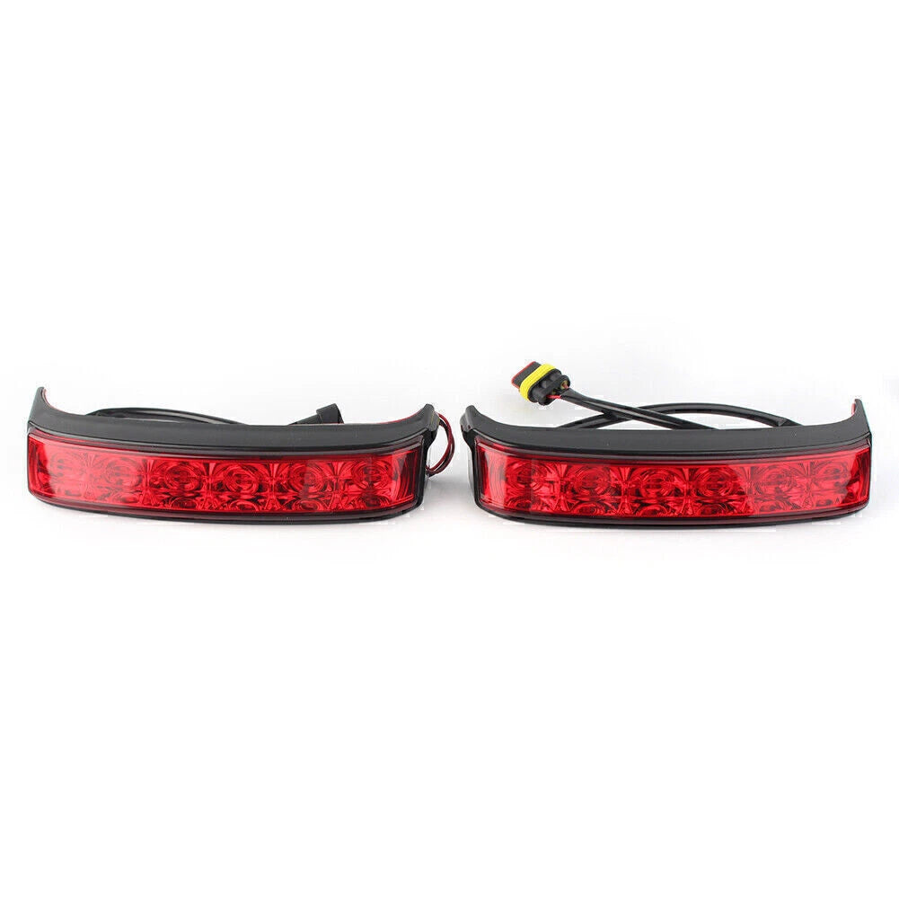 LED Saddlebag Run/Brake/Turn Lamp Light Housing for Harley (2014–2019)